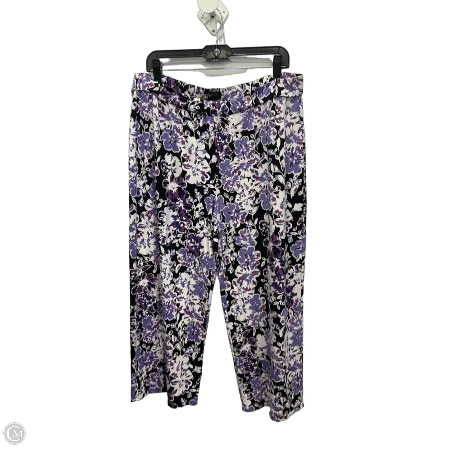 Pants Cropped By J. Jill In Purple, Size: 12