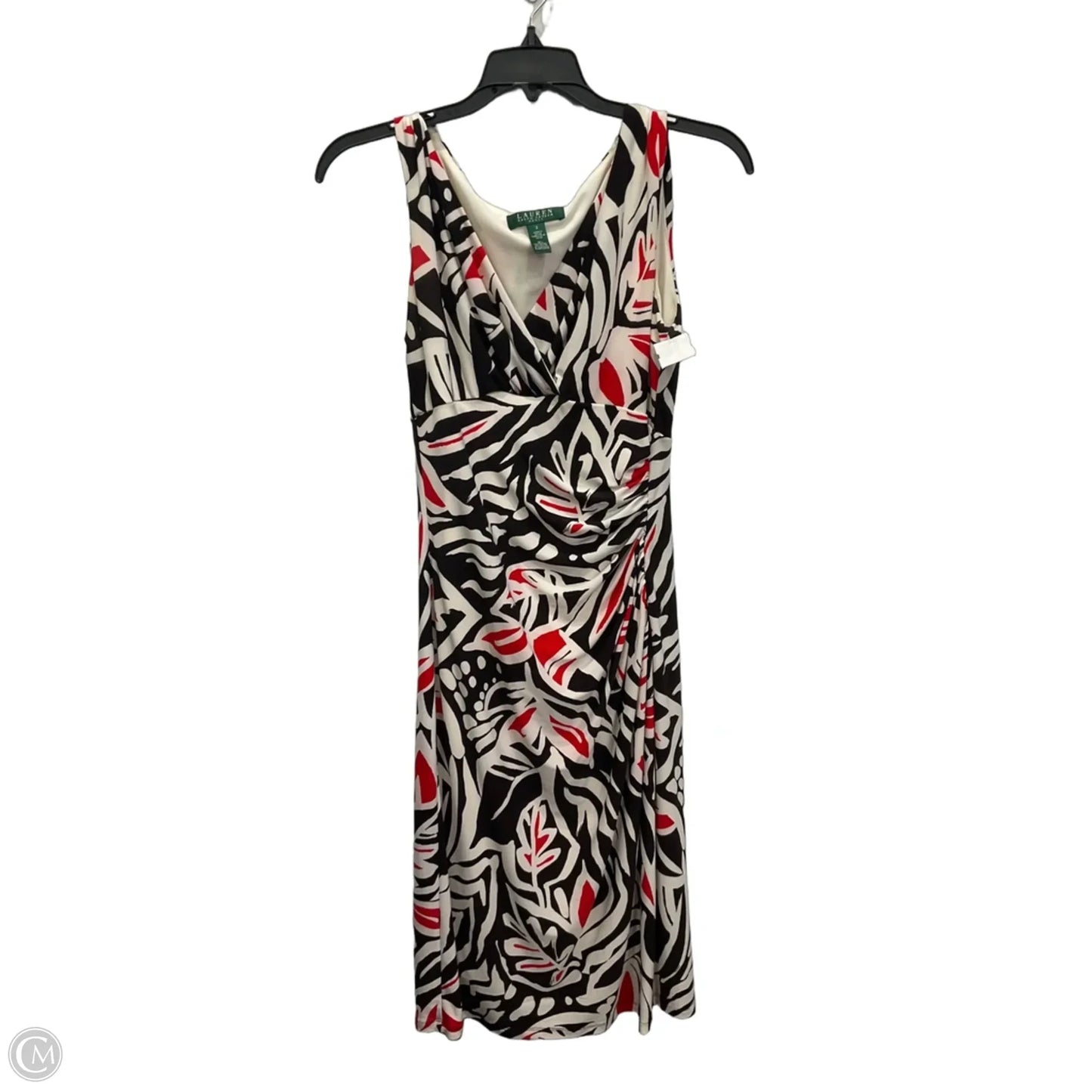 Dress Casual Midi By Lauren By Ralph Lauren In White, Size: S