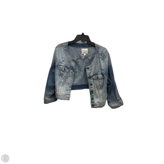 Jacket Denim By Torrid In Blue Denim, Size: Xl