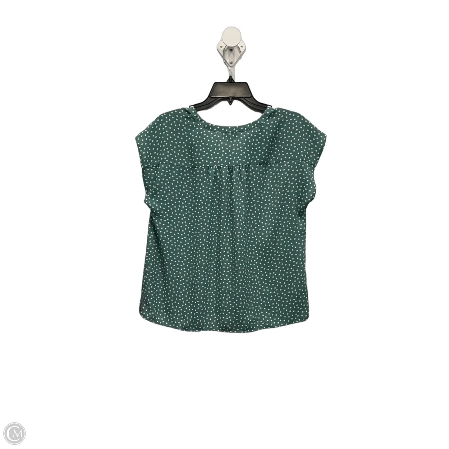 Top Sleeveless By Loft In Polkadot Pattern, Size: S