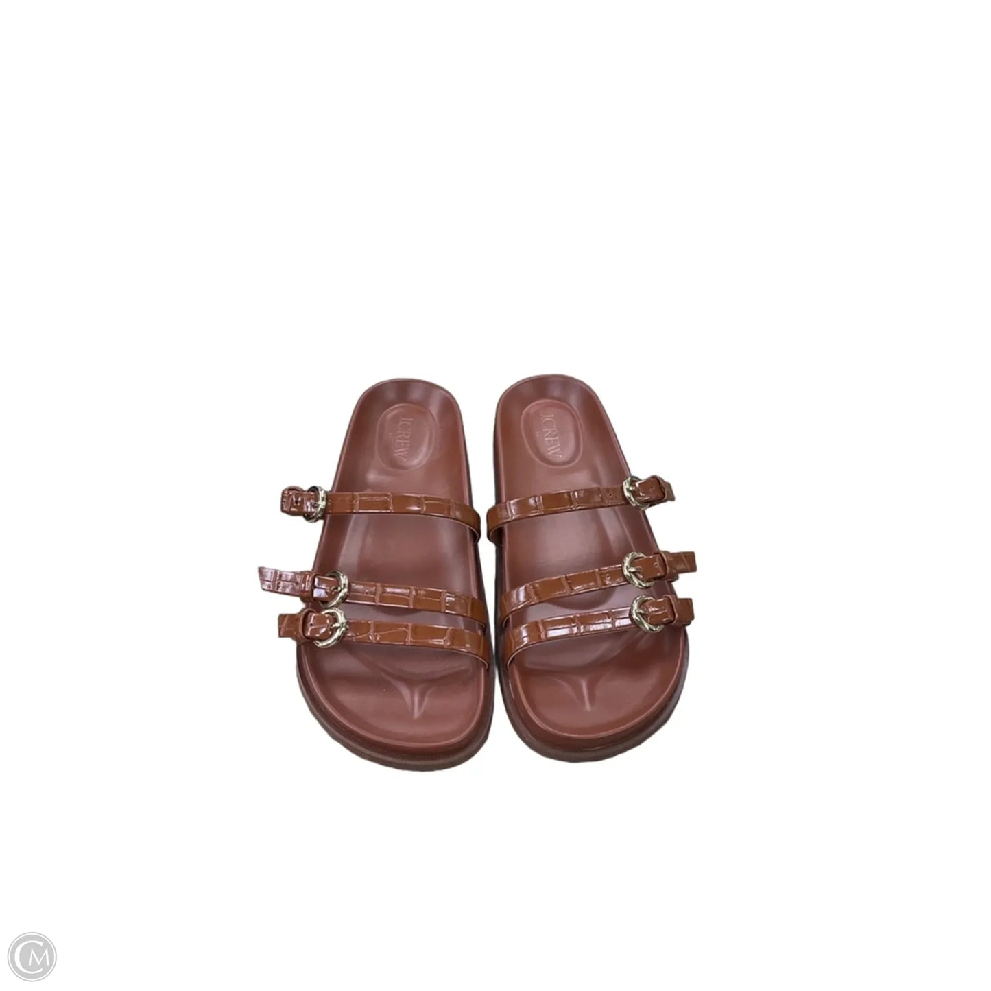 Sandals Flats By J. Crew In Brown, Size: 7