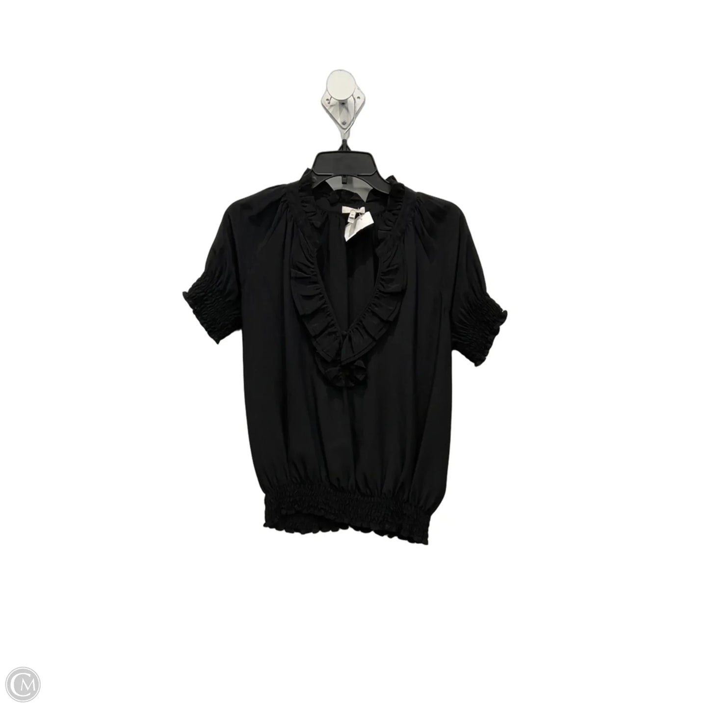 Top Short Sleeve By Joie In Black, Size: M