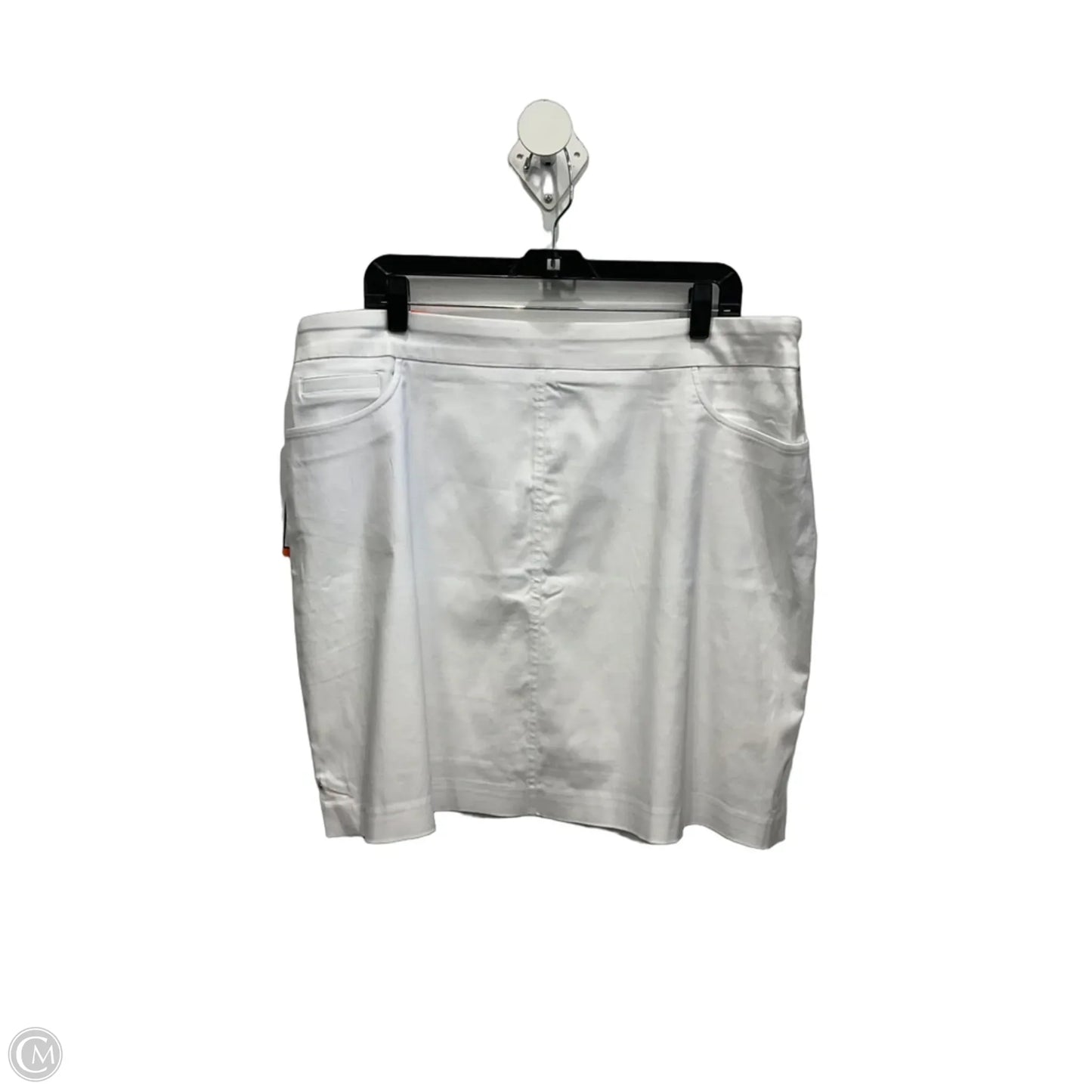 Skirt Mini & Short By Hilary Radley In White, Size: 16