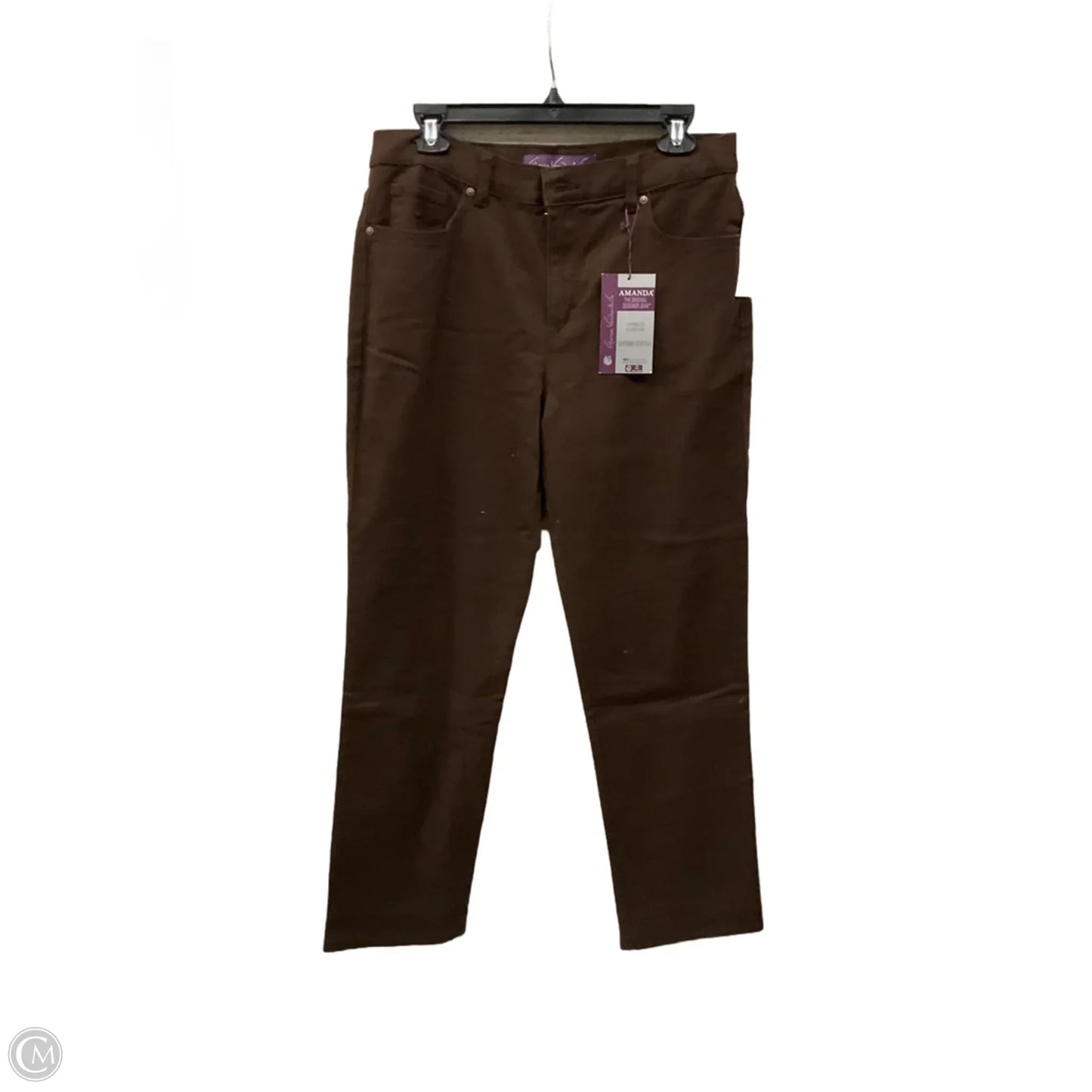 Jeans Boot Cut By Gloria Vanderbilt In Brown, Size: 10