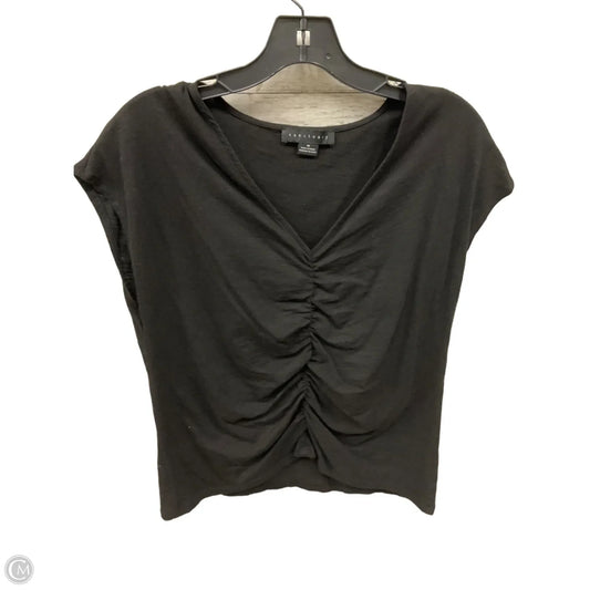 Top Short Sleeve By Sanctuary In Black, Size: M