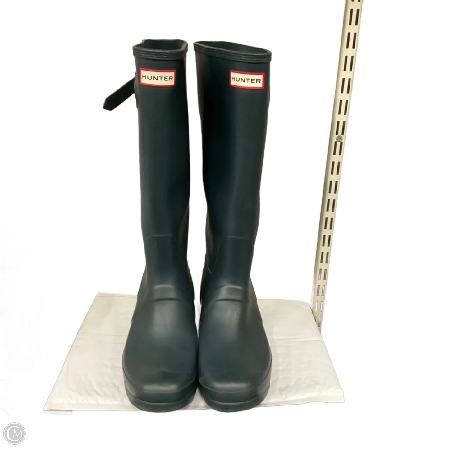 Boots Rain By Hunter In Blue, Size: 11