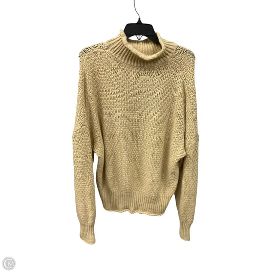 Sweater By Clothes Mentor In Cream, Size: M