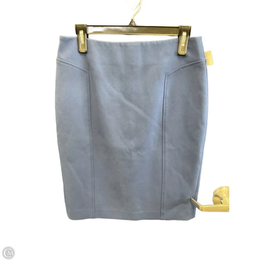 Skirt Midi By Halogen In Blue, Size: 6