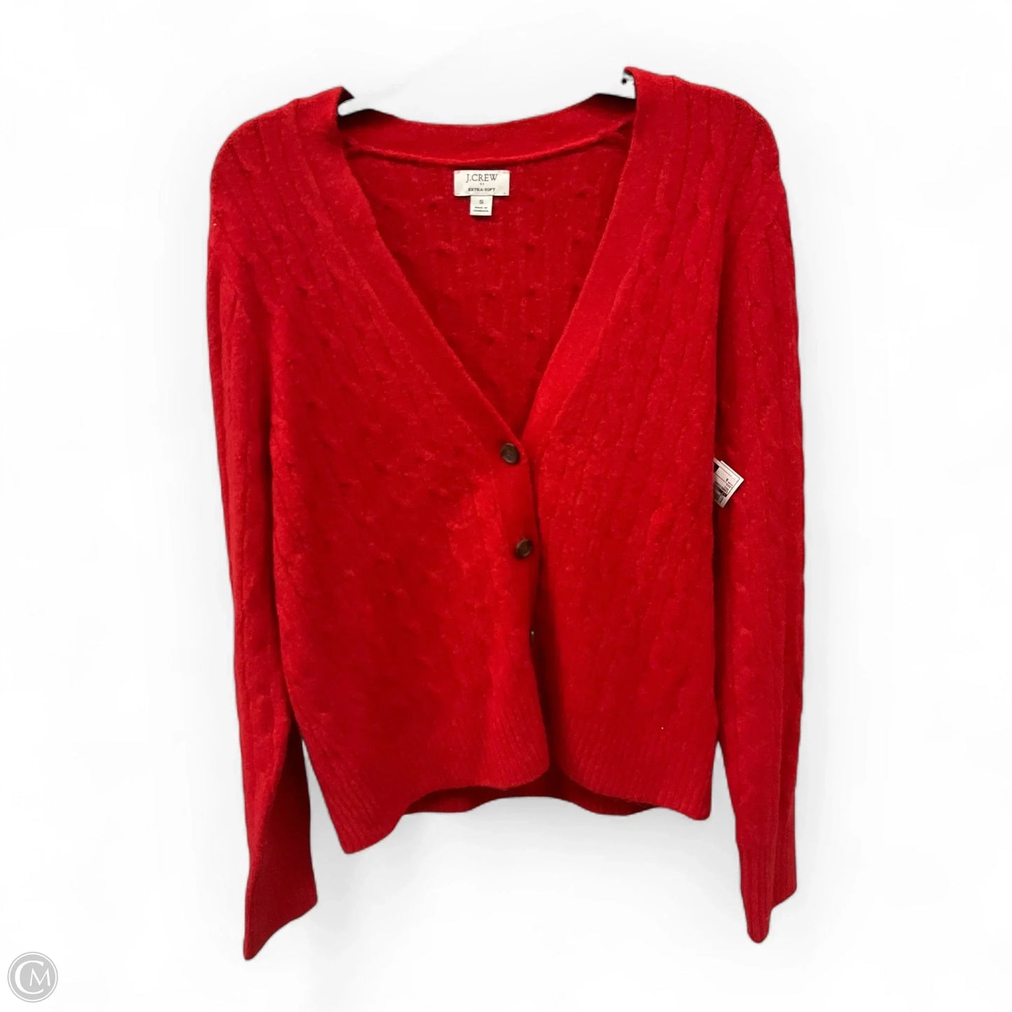 Cardigan By J. Crew In Red, Size: S
