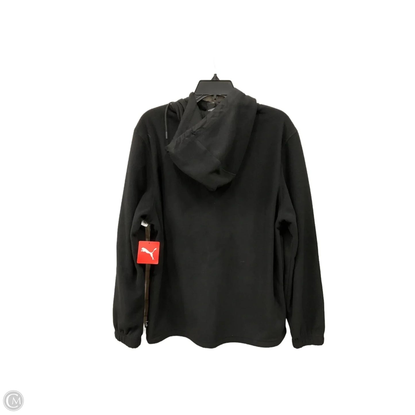 Jacket Fleece By Puma In Black, Size: M