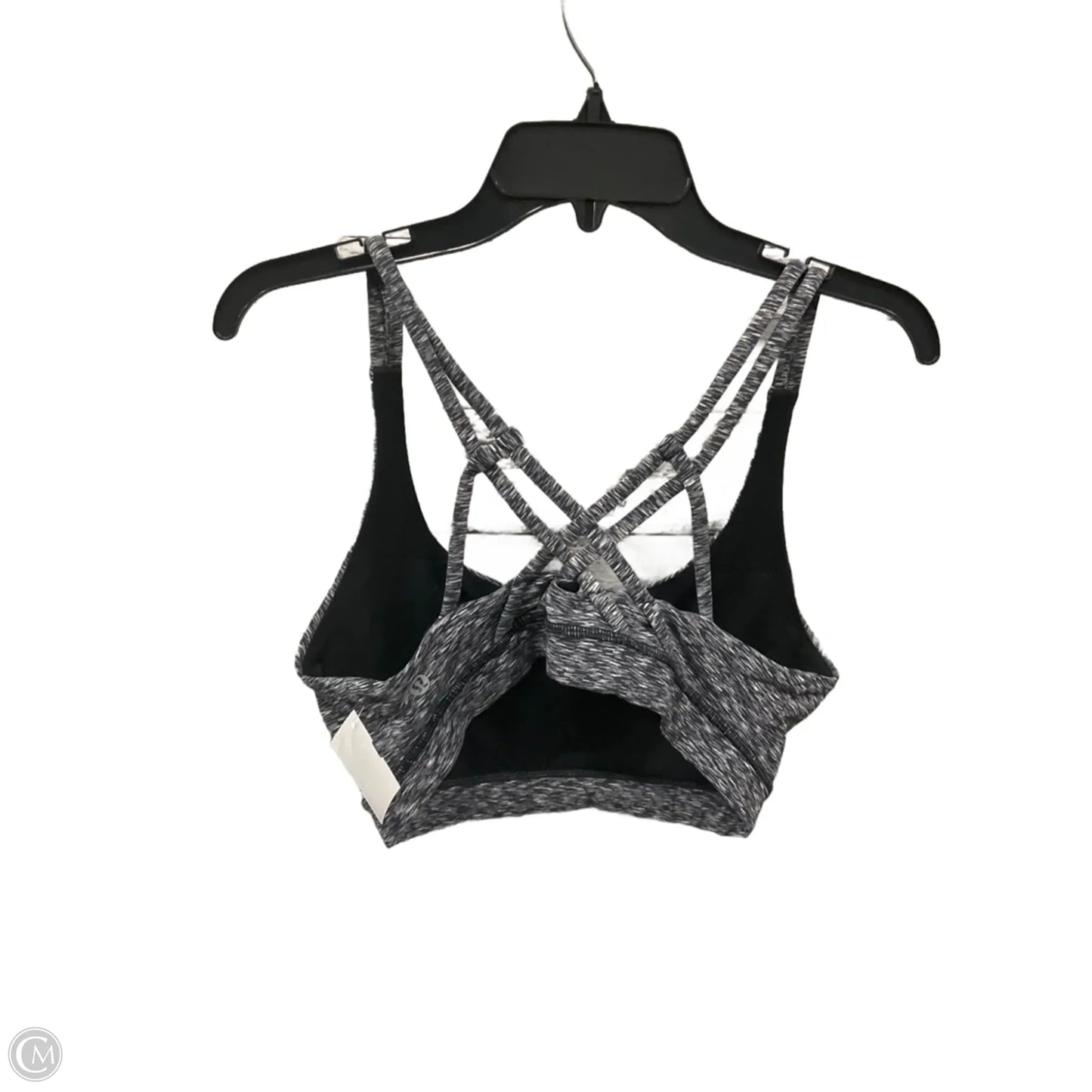 Athletic Bra By Lululemon In Grey, Size: L