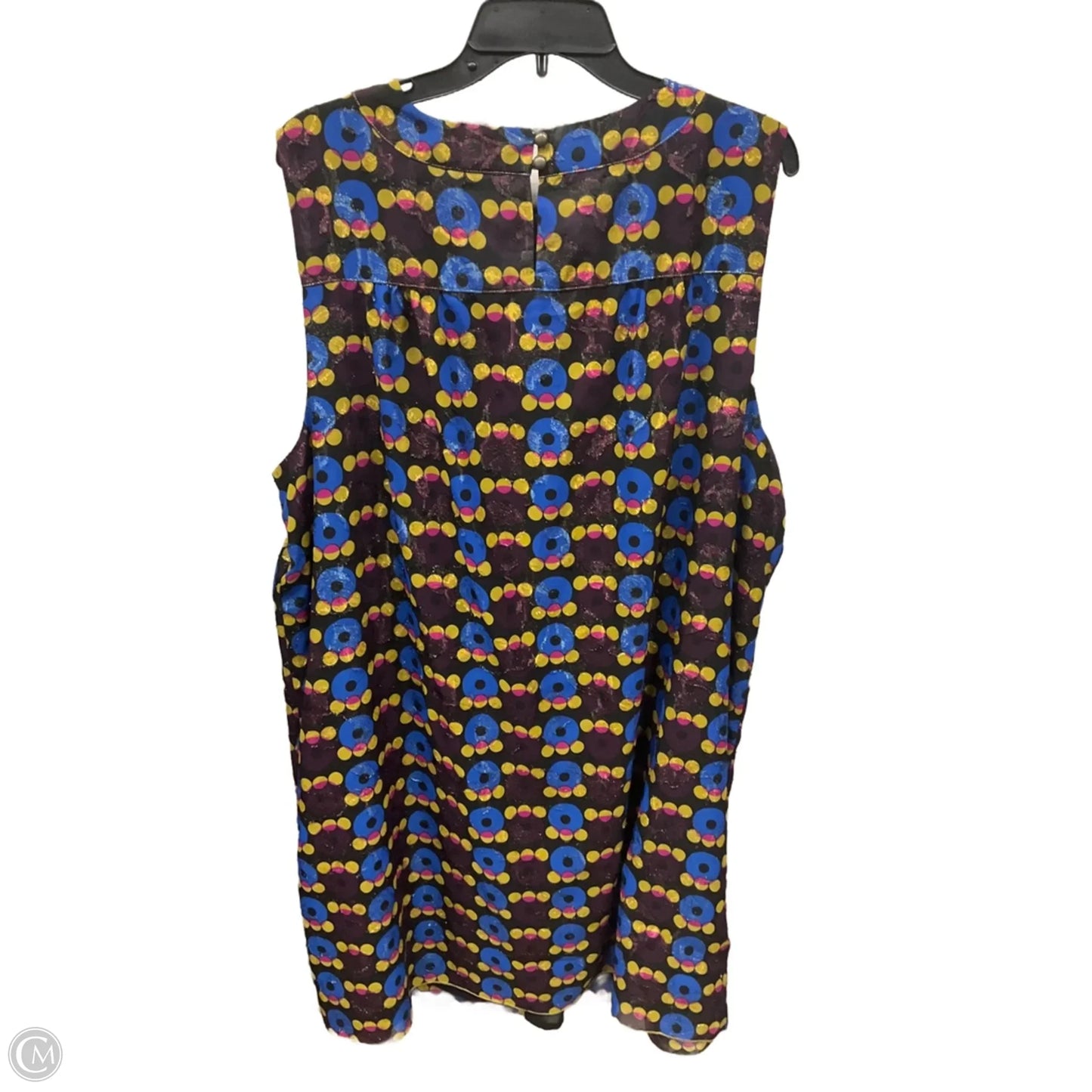Dress Casual Midi By Anna Sui In Black, Size: 3x