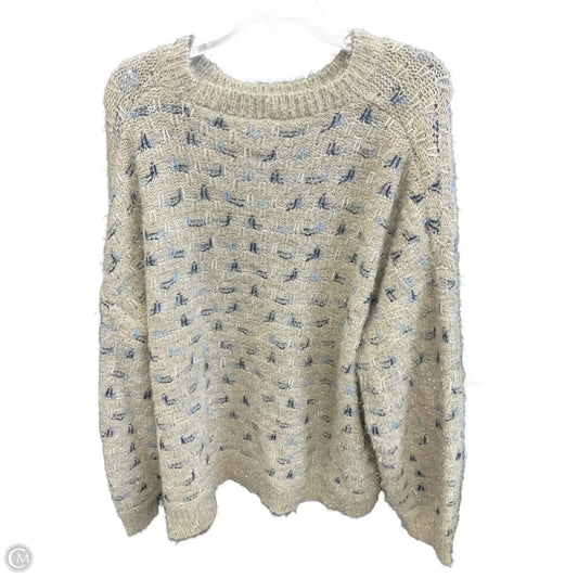 Sweater By Maurices In Cream, Size: Xl
