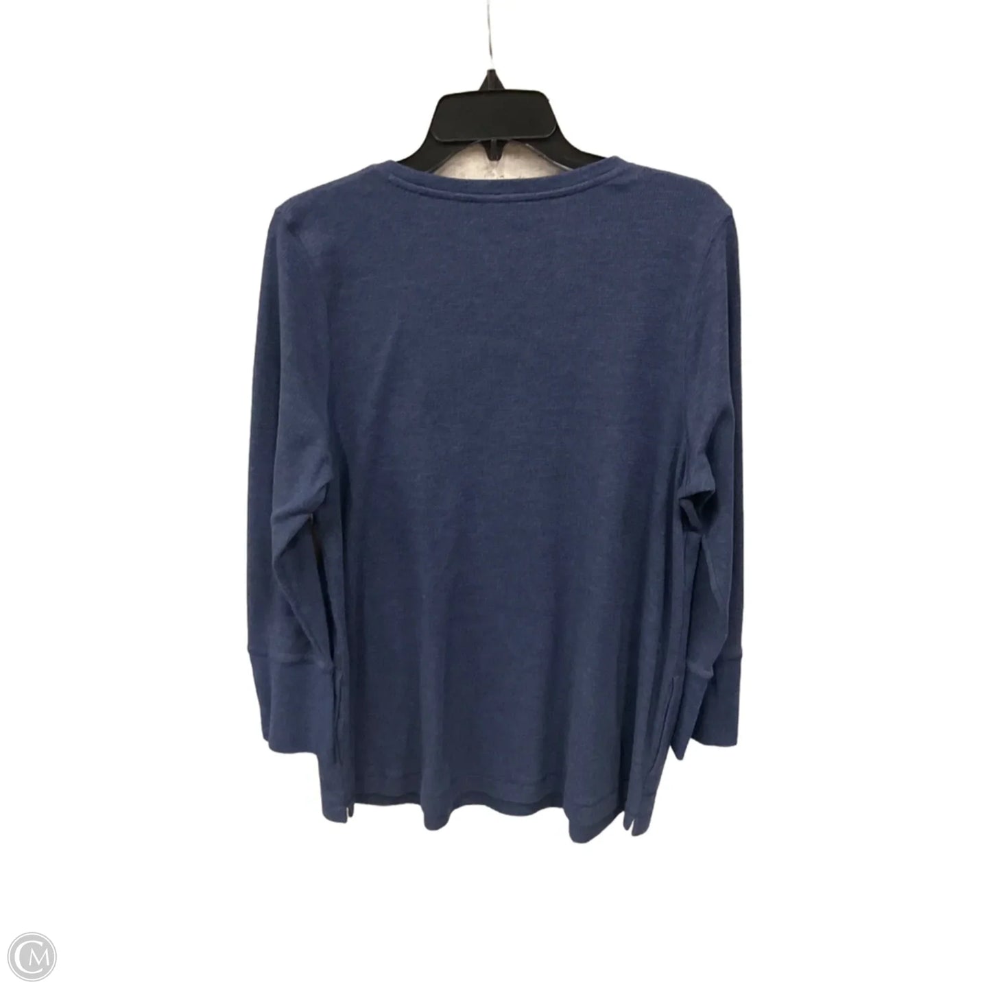 Top Long Sleeve By J. Jill In Blue, Size: L