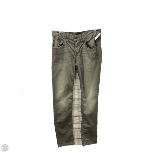 Jeans Boot Cut By Hudson In Grey Denim, Size: 8