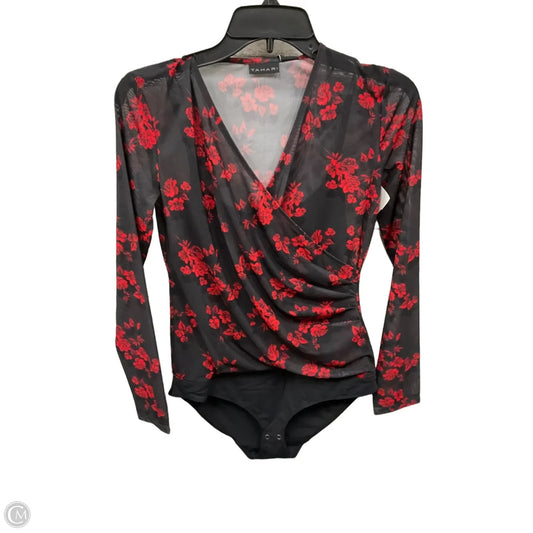 Bodysuit By Tahari In Grey, Size: S