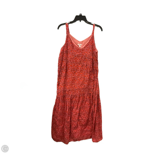 Dress Casual Maxi By Joie In Red, Size: S