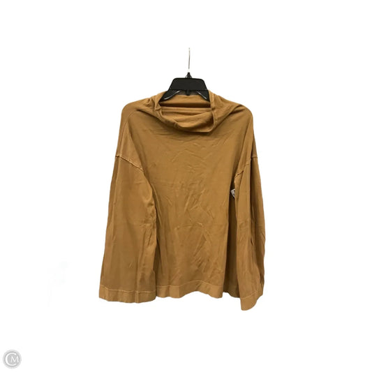 Top Long Sleeve By We The Free In Brown, Size: L