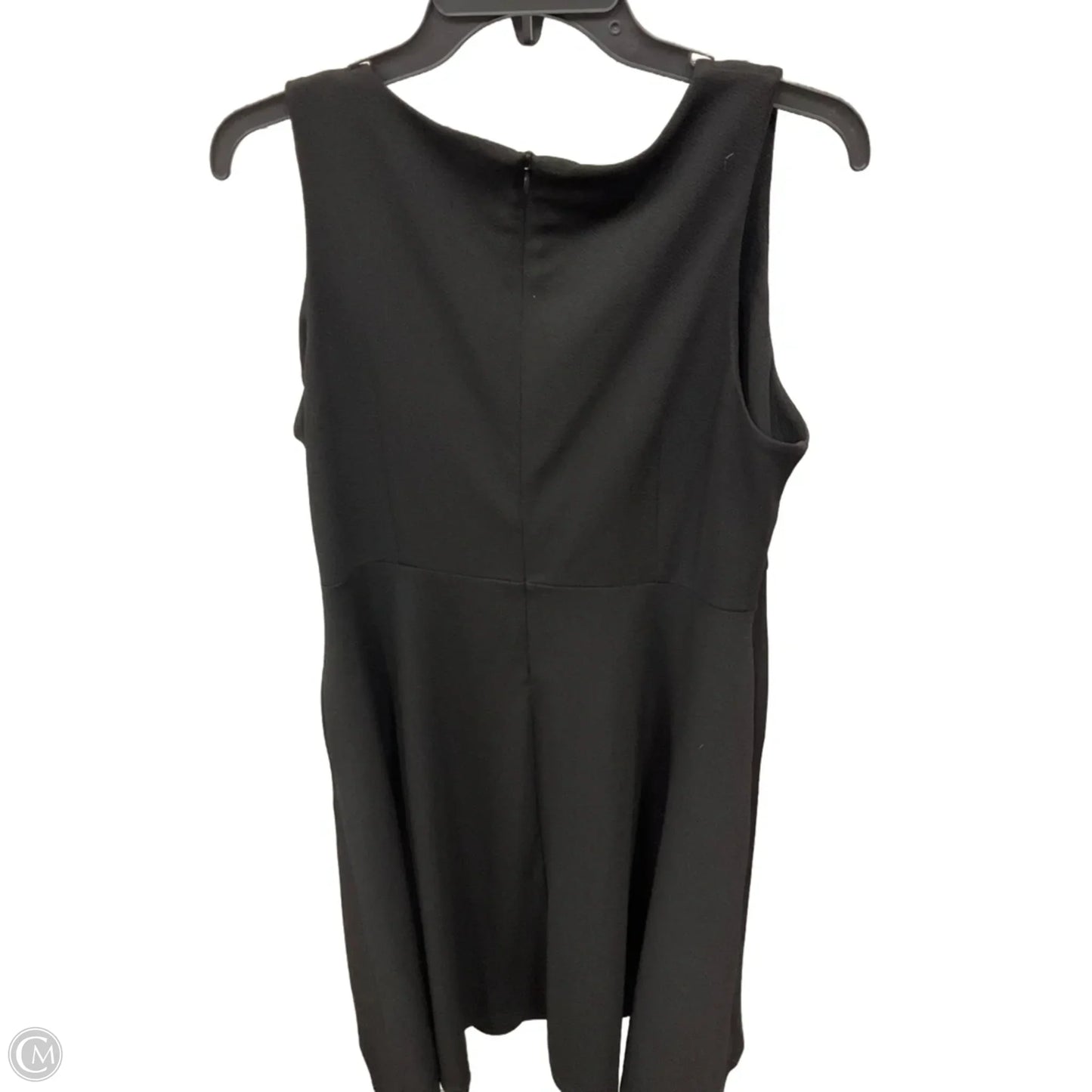 Dress Casual Midi By Clothes Mentor In Black, Size: 12