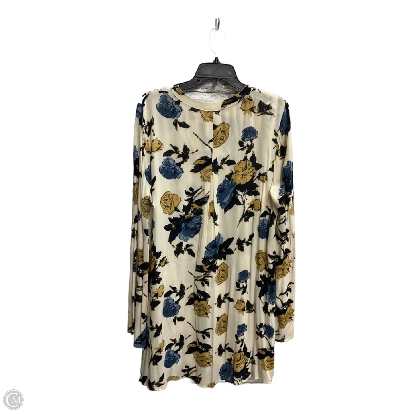 Dress Casual Midi By Blu Pepper In Cream, Size: L