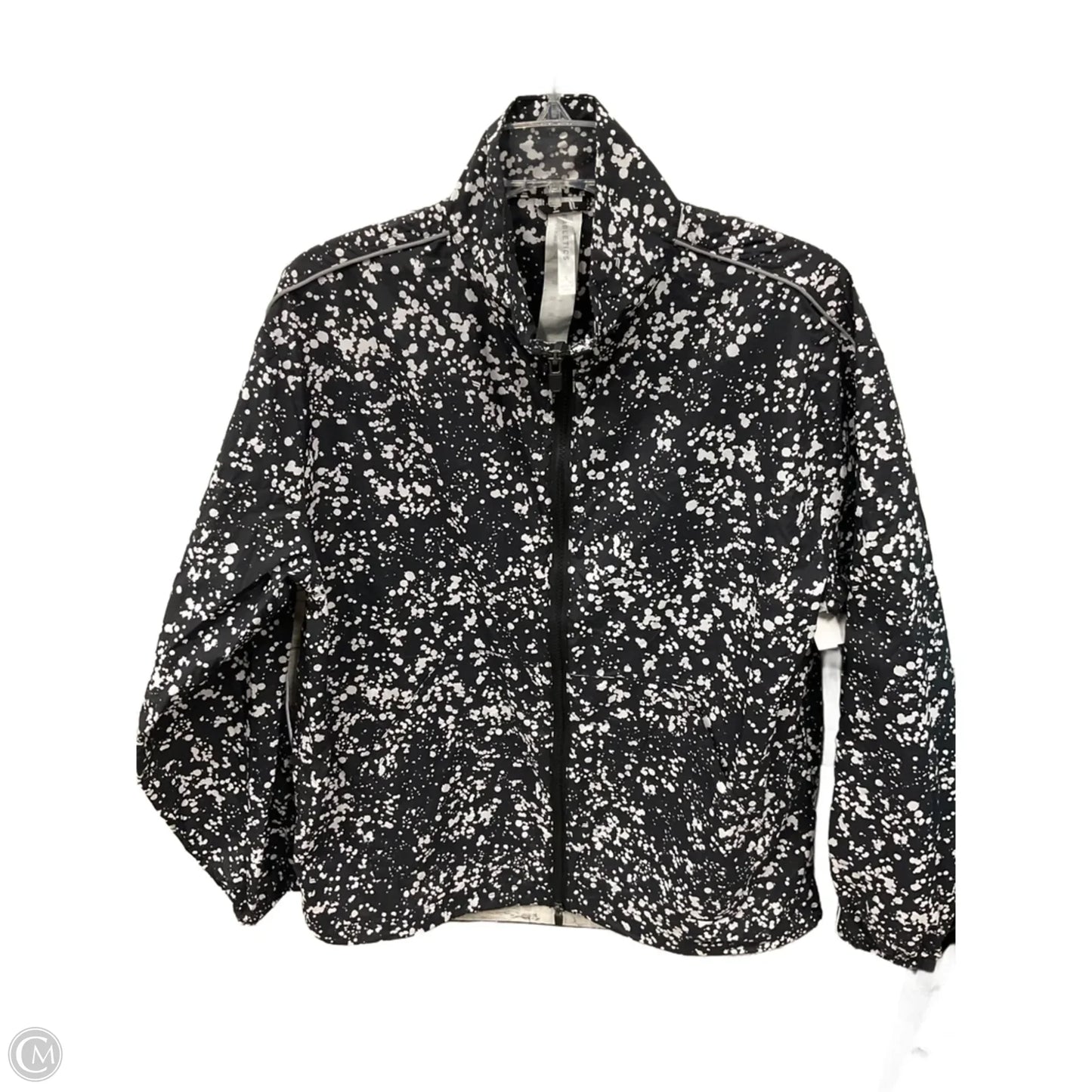 Athletic Jacket By Fabletics In Black, Size: S