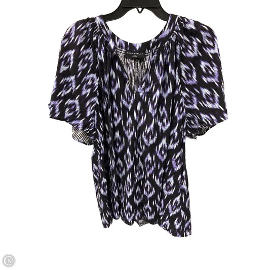 Top Short Sleeve By Lane Bryant In Purple, Size: 3x