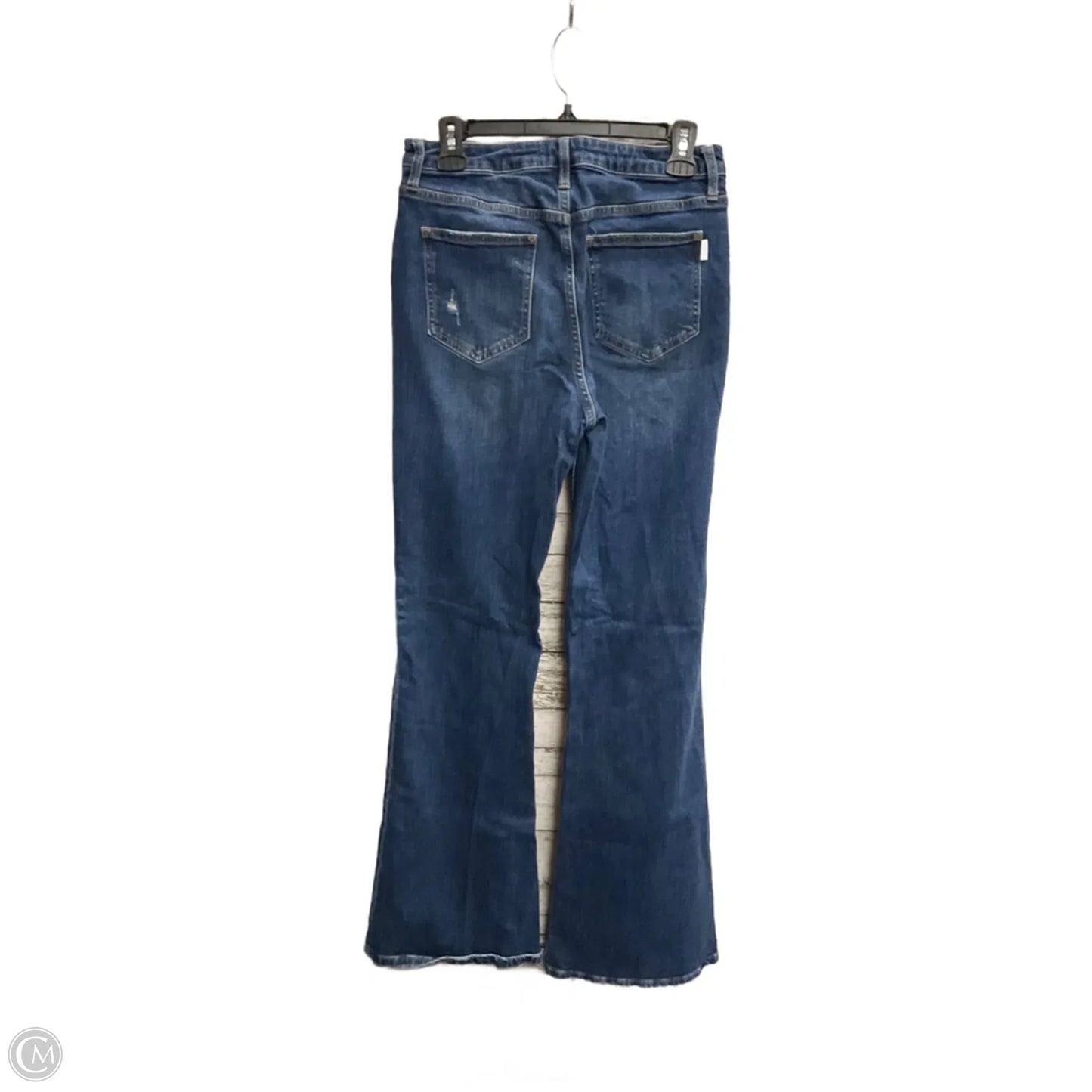 Jeans Flared By Clothes Mentor In Blue Denim, Size: 6