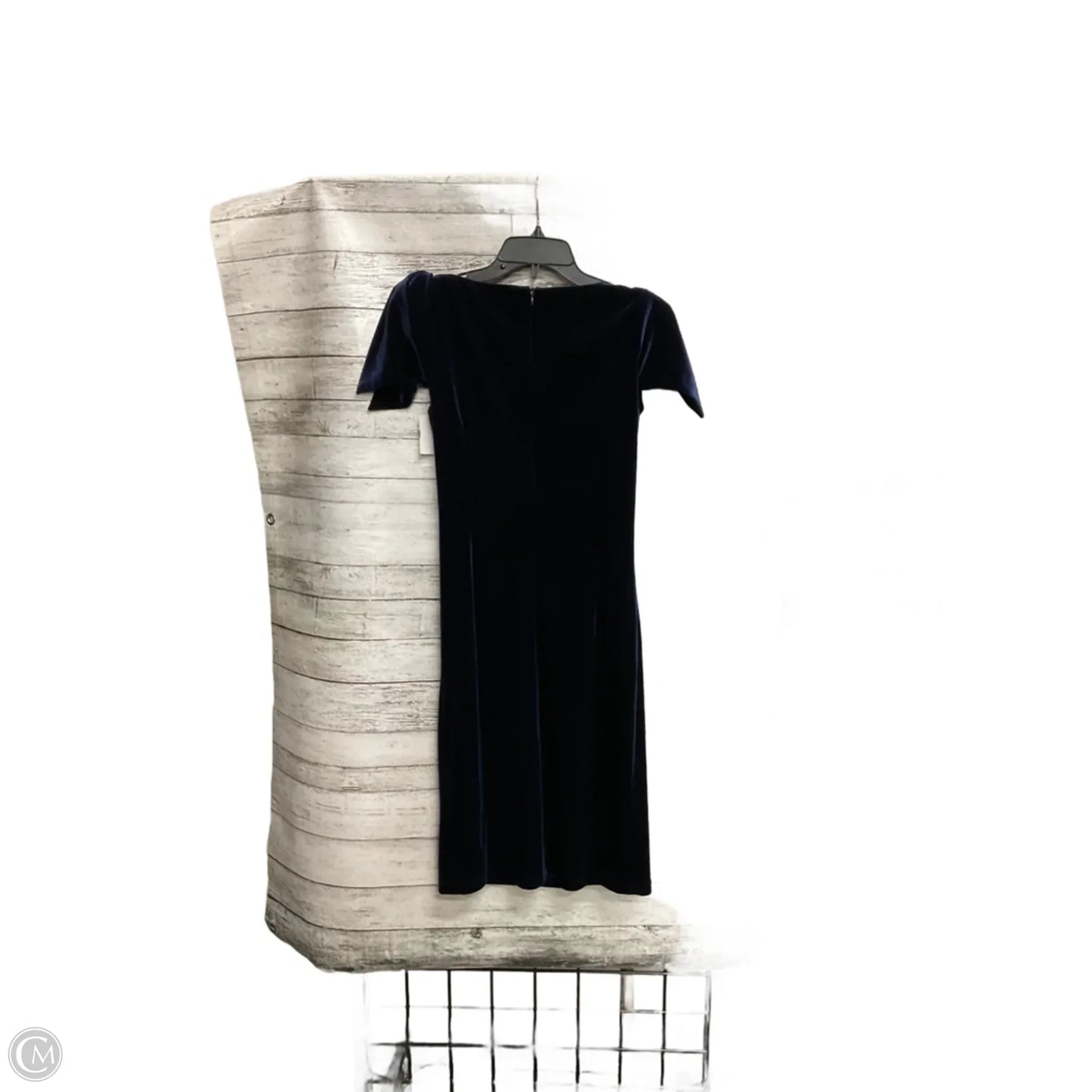 Dress Casual Midi By David Meister In Navy, Size: 2