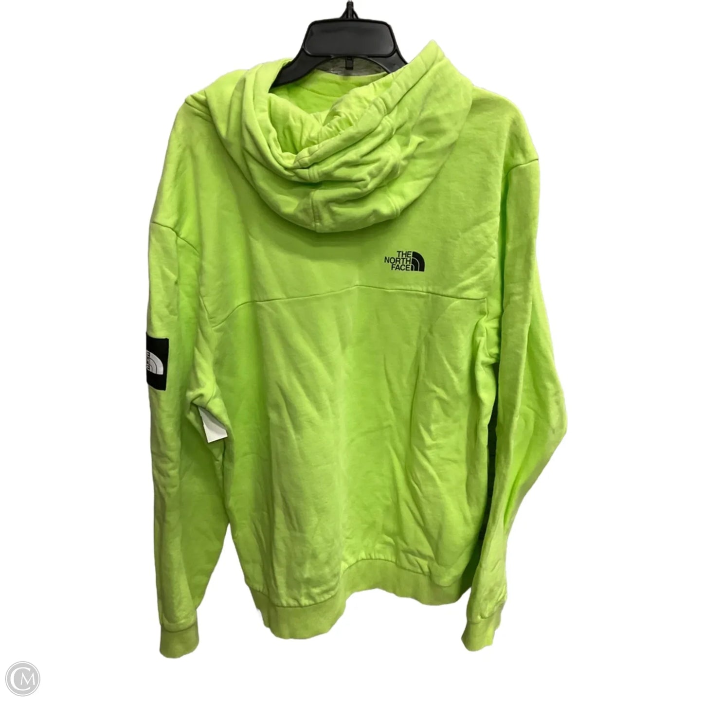 Sweatshirt Hoodie By The North Face In Yellow, Size: Xl