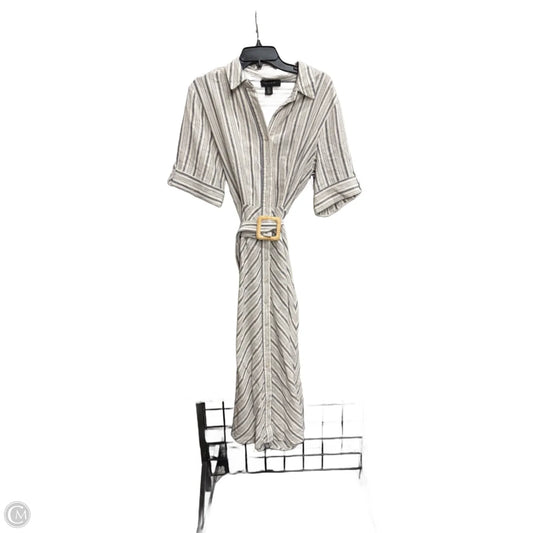 Dress Casual Maxi By Tahari In White, Size: S