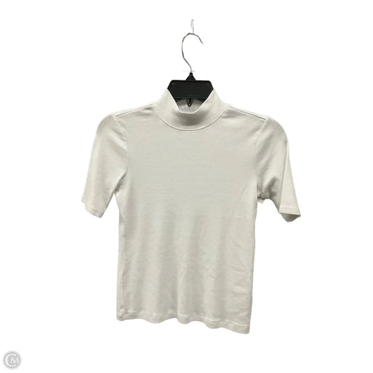 Top Short Sleeve By Joie In White, Size: Xs