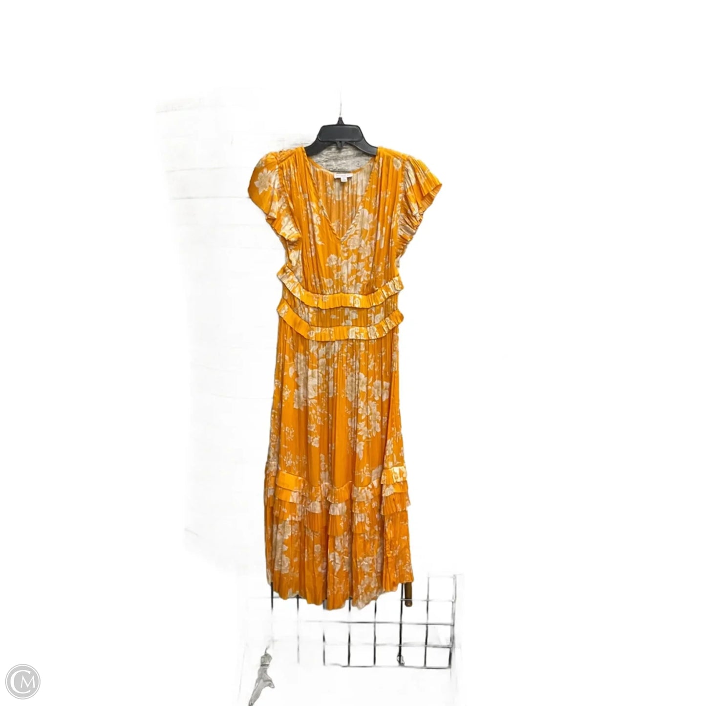 Dress Casual Maxi By Current Air In Yellow, Size: Xs