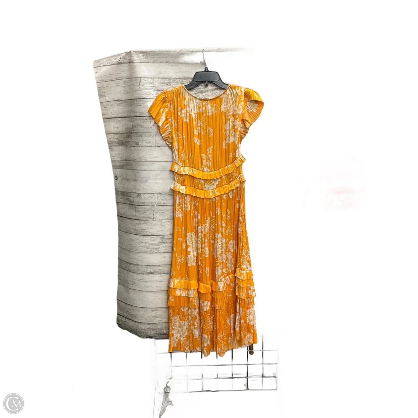 Dress Casual Maxi By Current Air In Yellow, Size: Xs