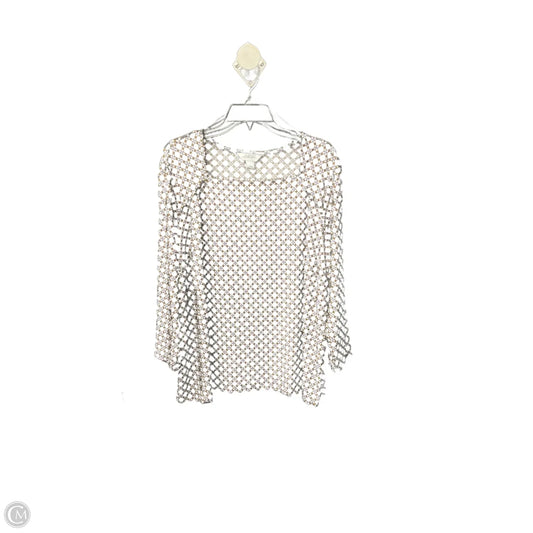 Top Long Sleeve By Liz Claiborne In Black, Size: 1x