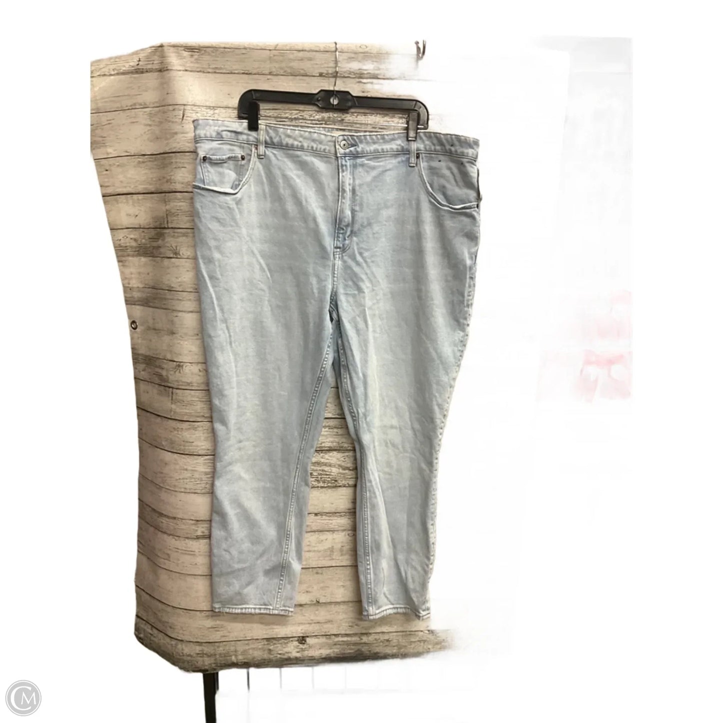 Jeans Skinny By Abercrombie And Fitch In Blue Denim, Size: 20