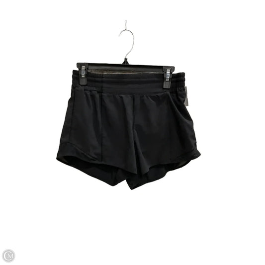Athletic Shorts By Lululemon In Black, Size: 6