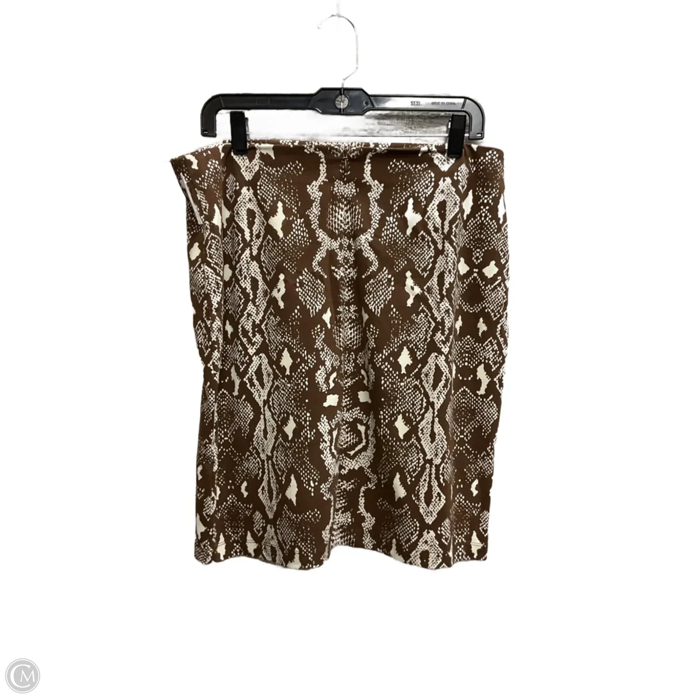 Skirt Midi By J Mclaughlin In Brown, Size: 8
