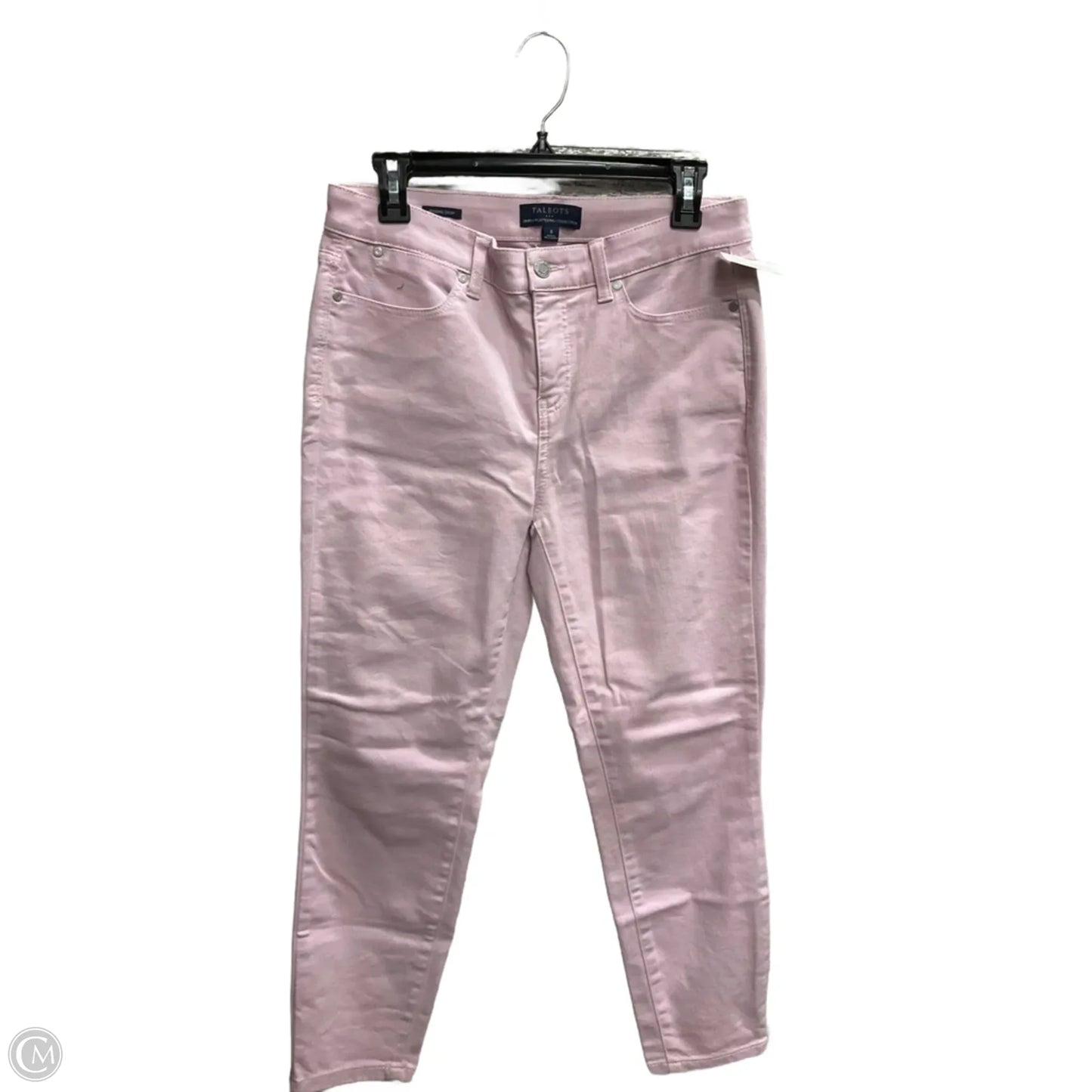 Jeans Cropped By Talbots In Purple, Size: 6