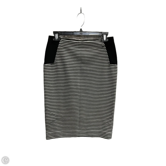 Skirt Midi By Bcbgmaxazria In Striped Pattern, Size: S