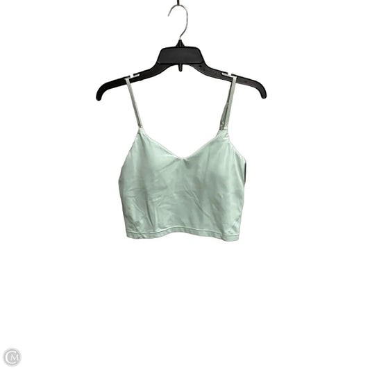 Athletic Bra By Lululemon In Green, Size: M