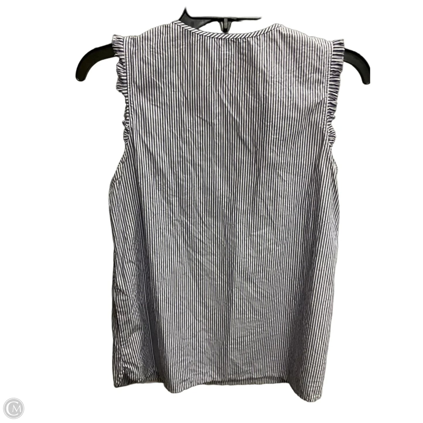 Top Sleeveless By J. Crew In Striped Pattern, Size: Xs