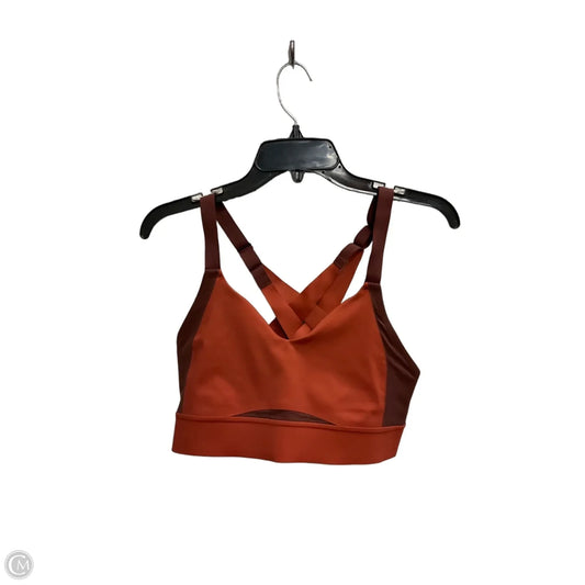 Athletic Bra By Brooks In Orange, Size: M