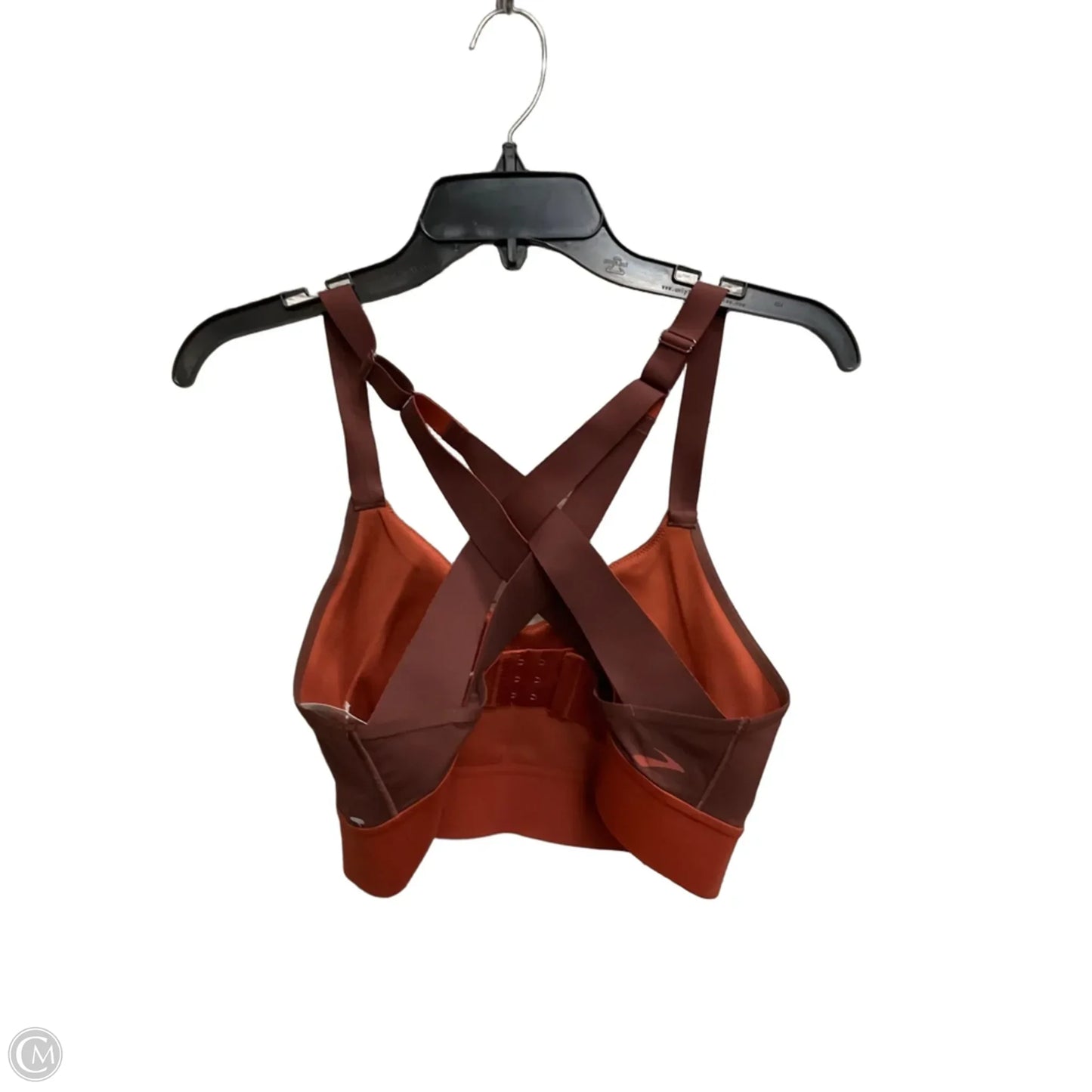 Athletic Bra By Brooks In Orange, Size: M