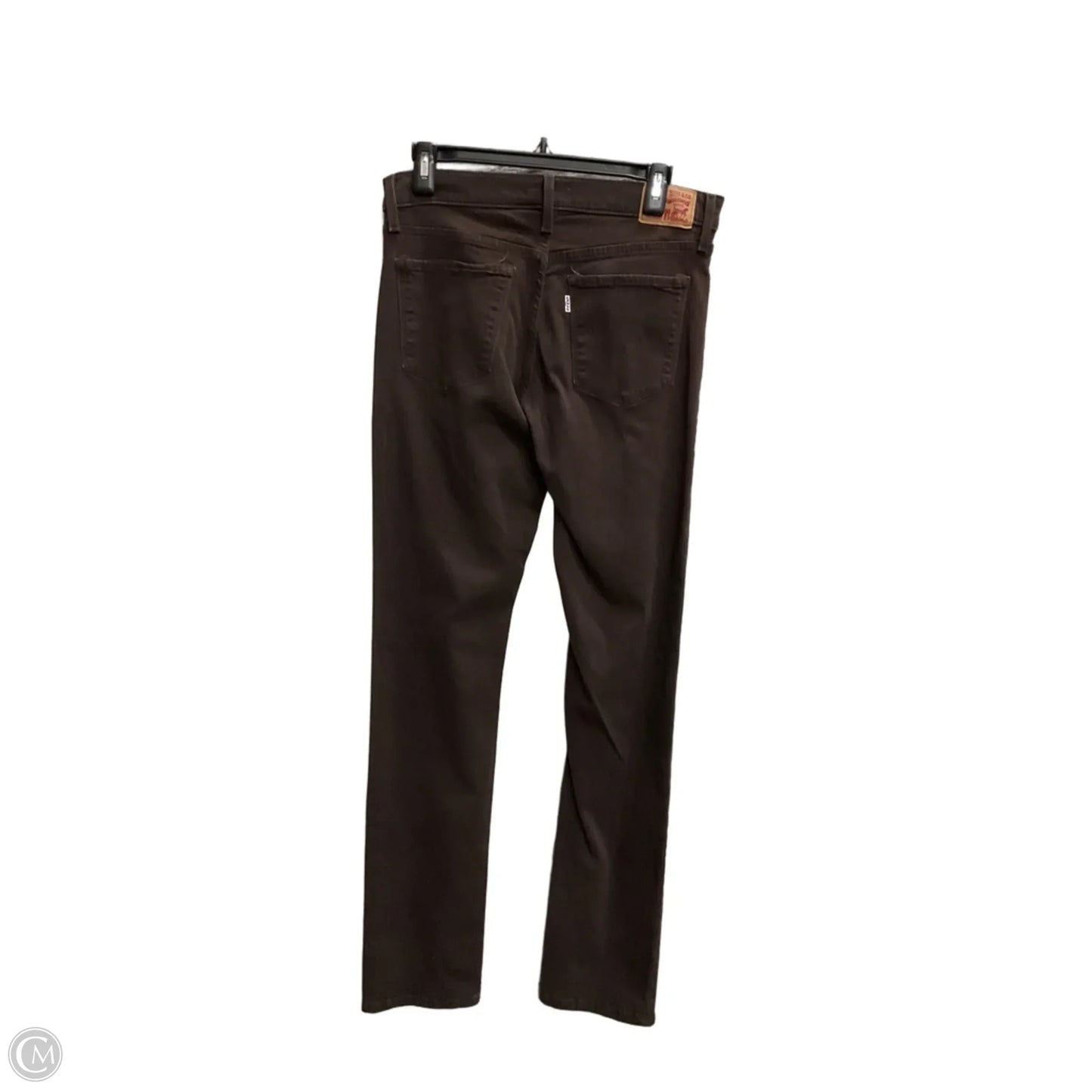 Jeans Straight By Levis In Brown, Size: 10