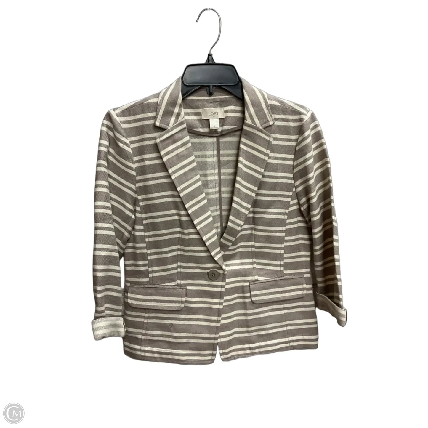 Blazer By Loft In Tan, Size: S