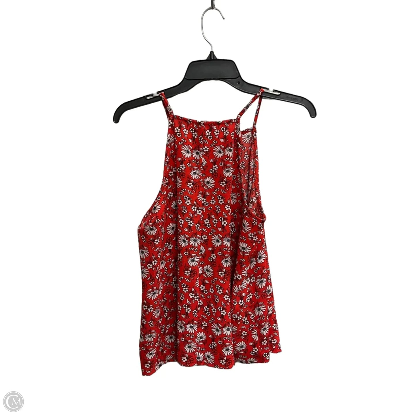 Top Sleeveless By Mi Ami In Red, Size: M