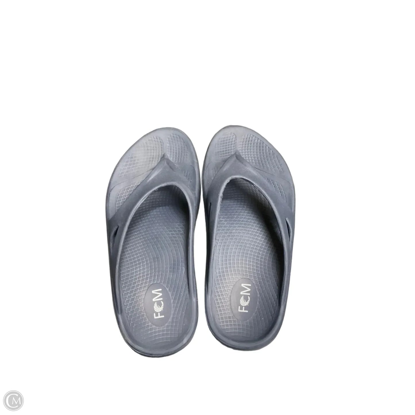 Sandals Flats By Clothes Mentor In Blue, Size: 6