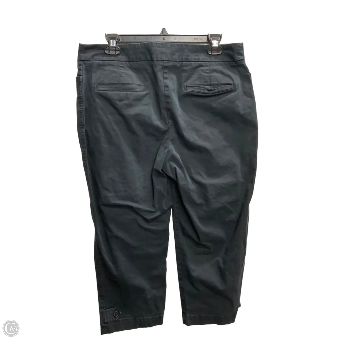Capris By Talbots In Black, Size: 12