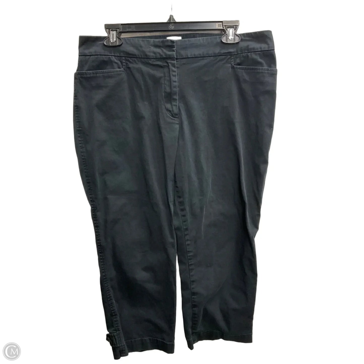 Capris By Talbots In Black, Size: 12