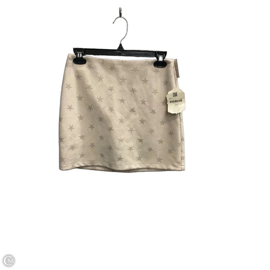 Skirt Mini & Short By Altard State In Cream, Size: S